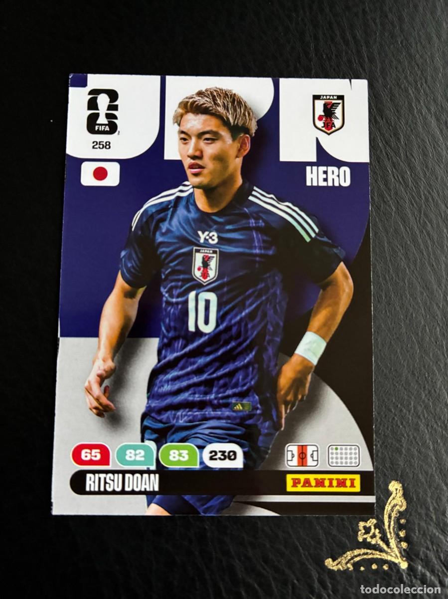Cromos de F&uacute;tbol: 258 RITSU DOAN JAPON FIFA WORLD CUP ADRENALYN MUNDIAL 2026 26 PANINI