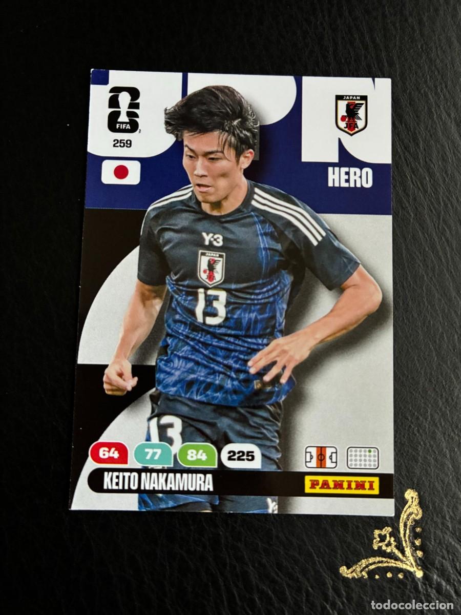 Cromos de F&uacute;tbol: 259 KEITO NAKAMURA JAPON FIFA WORLD CUP ADRENALYN MUNDIAL 2026 26 PANINI