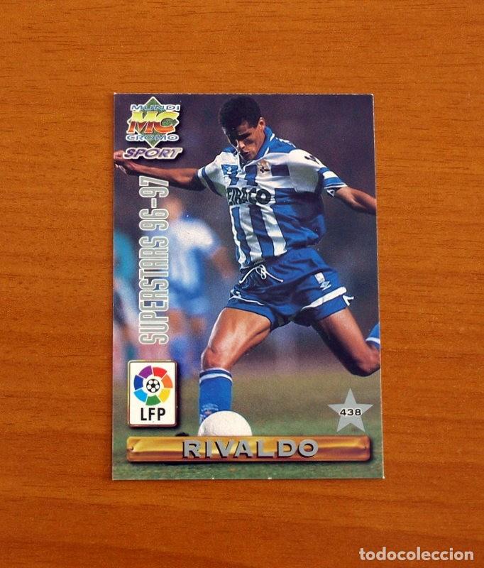 Cromos de F&uacute;tbol: Deportivo Coru&ntilde;a -N&ordm; 438 Rivaldo-Matins Superstars -Mundicromo Las Fichas Liga 1996-1997-96-97