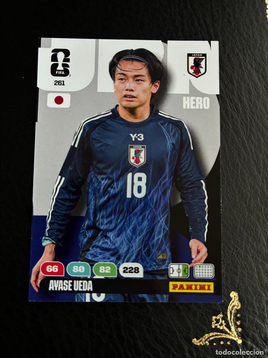 Cromos de F&uacute;tbol: 261 AYASE UEDA JAPON FIFA WORLD CUP ADRENALYN MUNDIAL 2026 26 PANINI