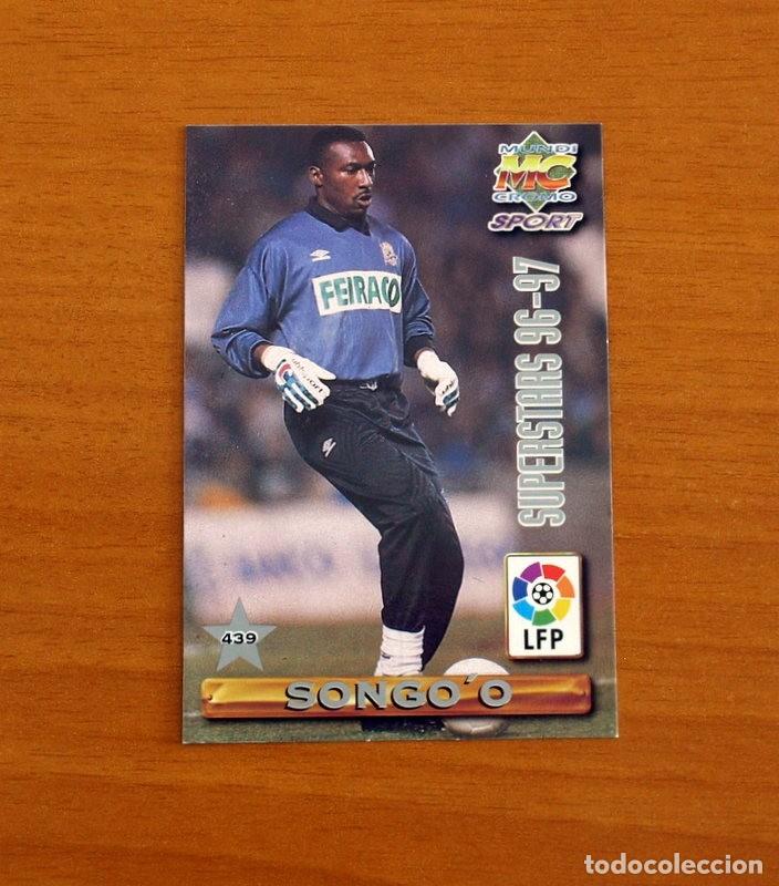 Cromos de F&uacute;tbol: Deportivo Coru&ntilde;a -N&ordm; 439 Songo'o- Mauro Silva Superstars -Mundicromo Las Fichas Liga 1996-1997-96-97