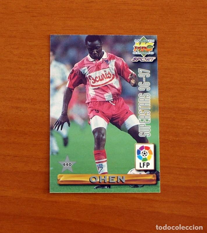 Cromos de F&uacute;tbol: Compostela -N&ordm; 440 Ohen-Fabiano Superstars -Mundicromo Las Fichas Liga 1996-1997-96-97
