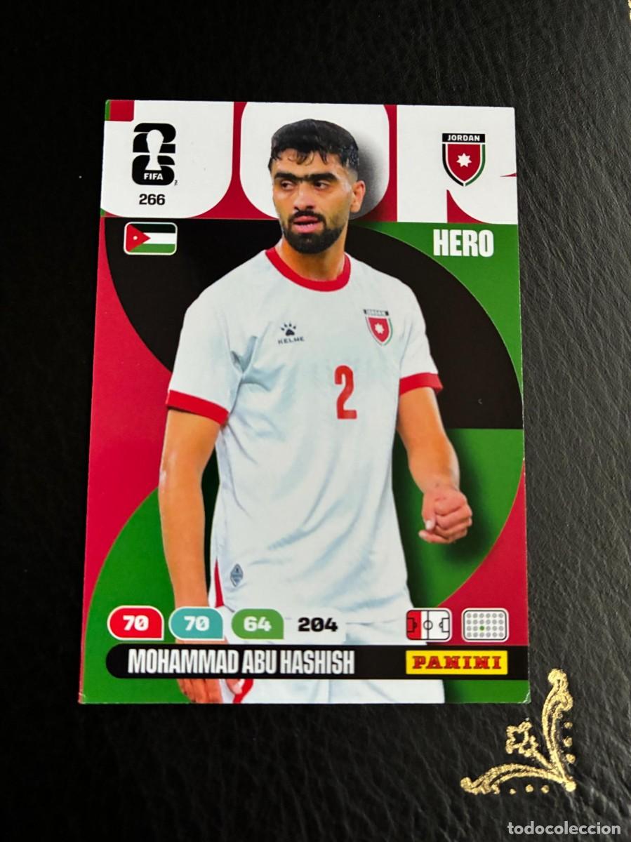 Cromos de F&uacute;tbol: 266 MOHAMMAD ABU HASHISH JORDANIA FIFA WORLD CUP ADRENALYN MUNDIAL 2026 26 PANINI