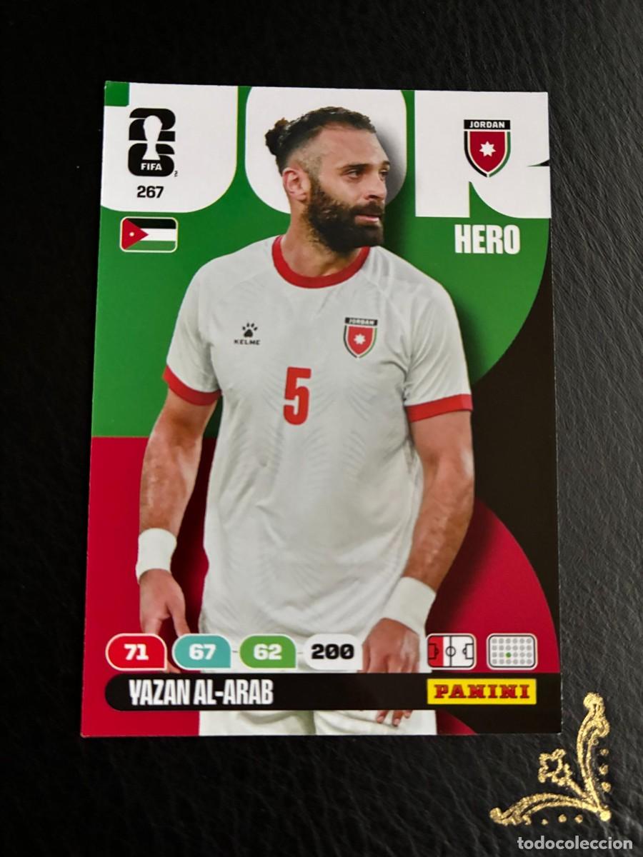 Cromos de F&uacute;tbol: 267 YAZAN AL-ARAB JORDANIA FIFA WORLD CUP ADRENALYN MUNDIAL 2026 26 PANINI