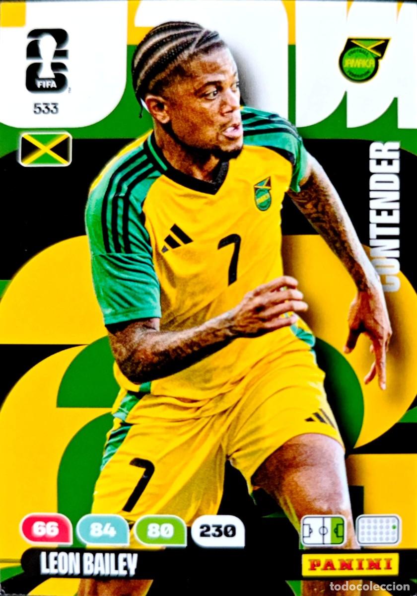 Cromos de F&uacute;tbol: 533 Leon Bailey - Sudafrica - PANINI Adrenalyn FIFA World Cup 2026