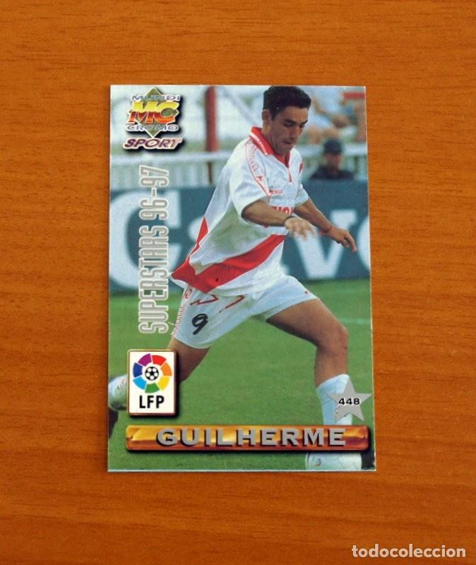 Cromos de F&uacute;tbol: Rayo Vallecano-Logro&ntilde;&eacute;s-448 Guilherme-Morales Superstars -Mundicromo Las Fichas Liga 1996-1997-96-97