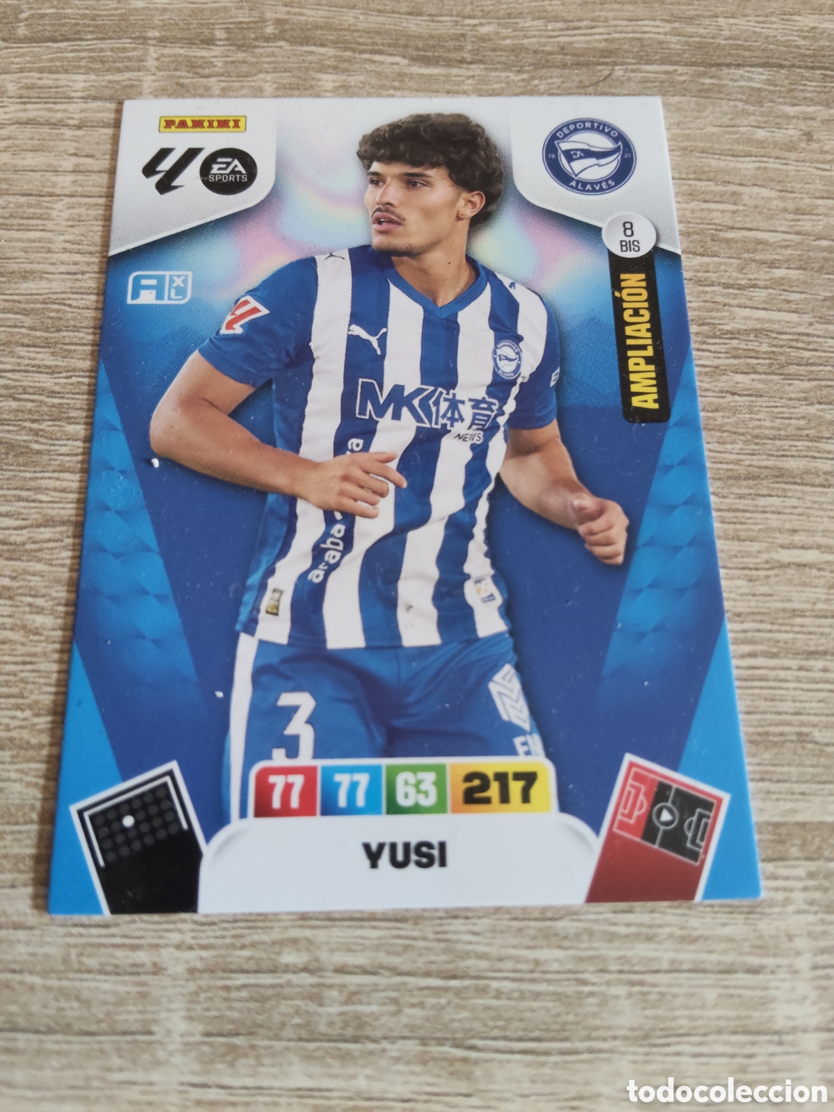 Cromos de Futebol: Panini Adrenalyn 2025 2026 25 26 8 bis Yusi Alav&eacute;s