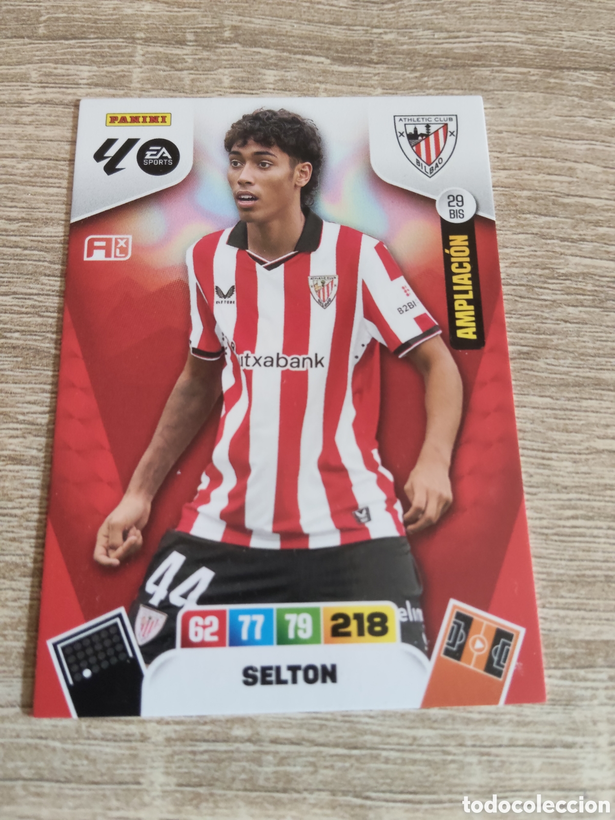 Cromos de Futebol: Panini Adrenalyn 2025 2026 25 26 29 bis Selton Athletic de Bilbao