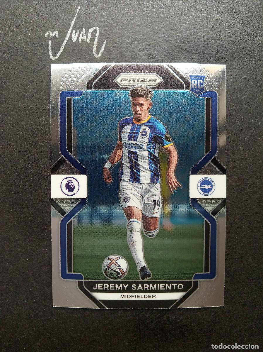 Cartes &agrave; collectionner de Football: N&ordm; 136 ROOKIE JEREMY SARMIENTO BRIGHTON ECUADOR ⚽ PANINI&reg; PRIZM PREMIER LEAGUE 2022 2023 22 23 NUEVO