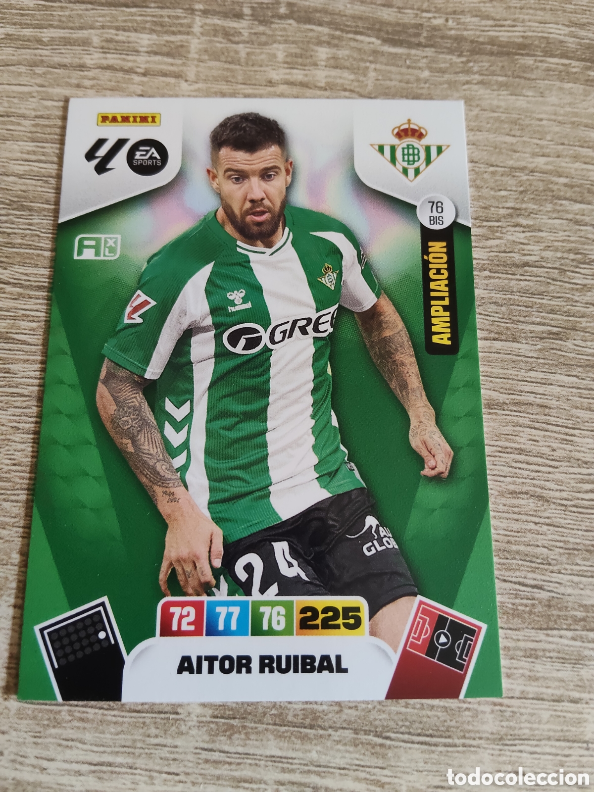 Cartes &agrave; collectionner de Football: Panini Adrenalyn 2025 2026 25 26 76 bis Aitor Ruibal Real Betis