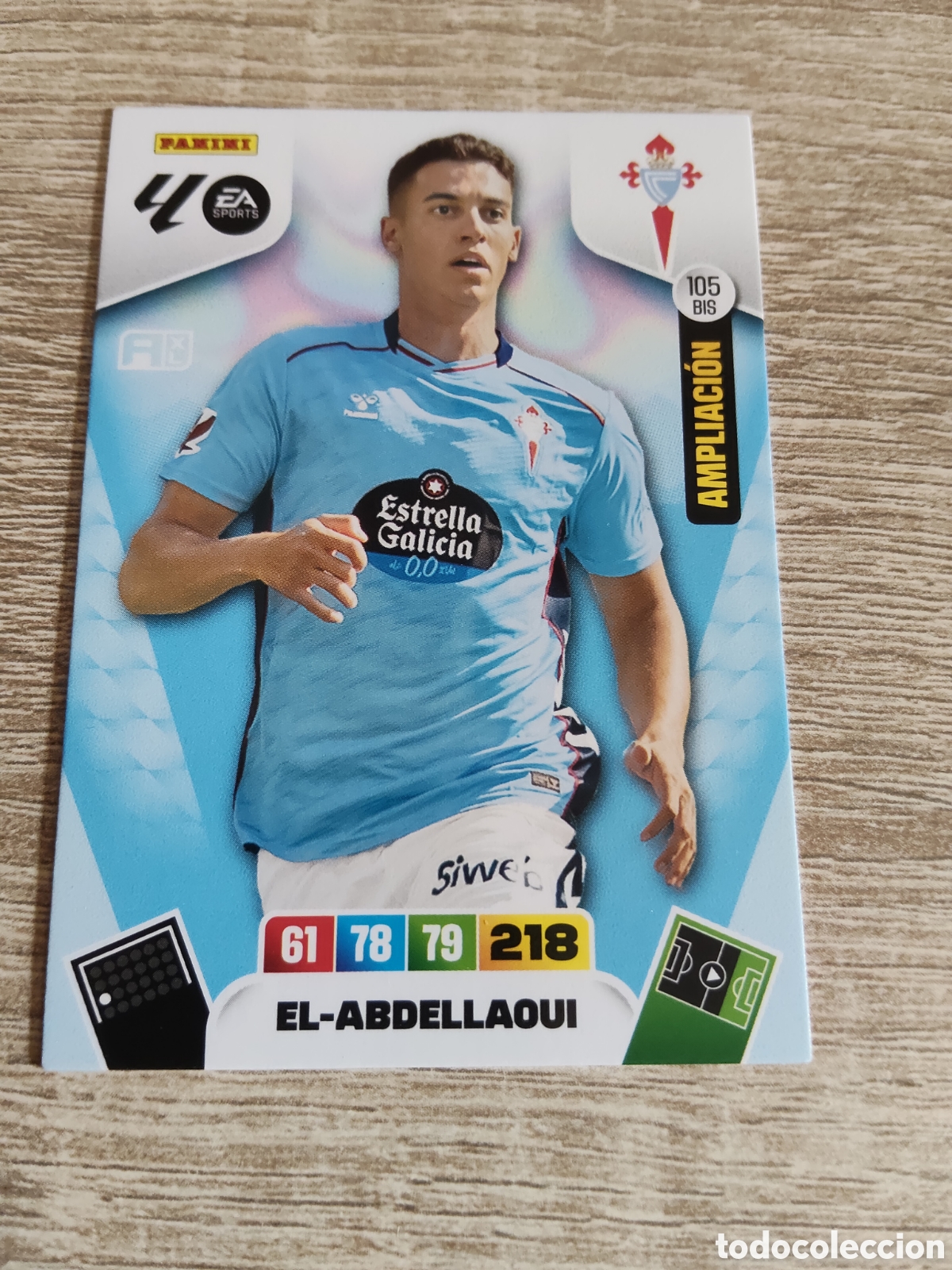 Cromos de F&uacute;tbol: Panini Adrenalyn 2025 2026 25 26 205 bis El-Abdellaoui Celta de Vigo