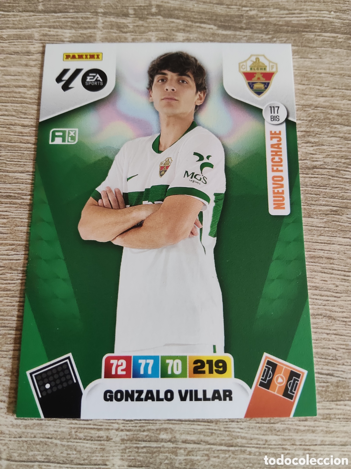 Fu&szlig;ball-Sticker: Panini Adrenalyn 2025 2026 25 26 117 bis Gonzalo Villar Elche