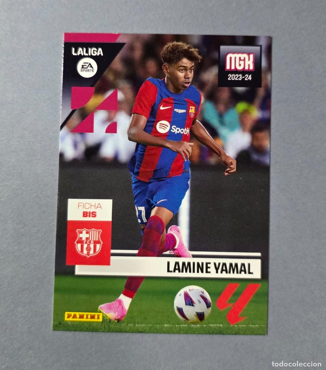 Fu&szlig;ball-Sticker: 108 BIS LAMINE YAMAL (ROOKIE) - BARCELONA - MEGACRACKS 2023-24 - MGK 23/24 (NUEVO)