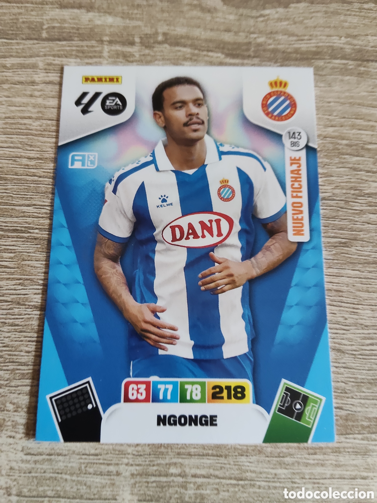 Cromos de F&uacute;tbol: Panini Adrenalyn 2025 2026 25 26 143 Ngonge Espanyol