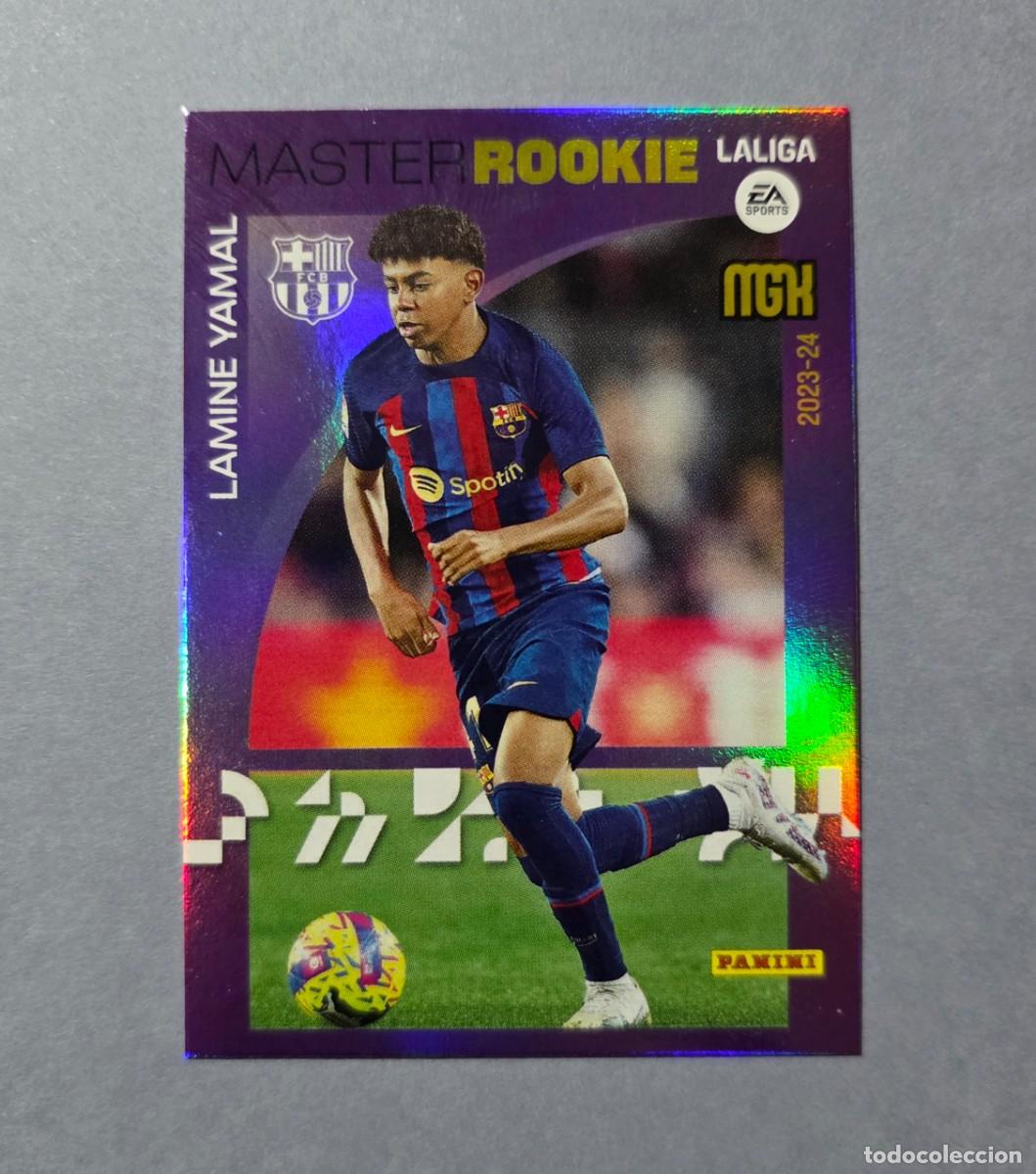 Cromos de F&uacute;tbol: 423 LAMINE YAMAL (MASTER ROOKIE) - BARCELONA - MEGACRACKS 2023-24 - MGK 23/24 (NUEVO)