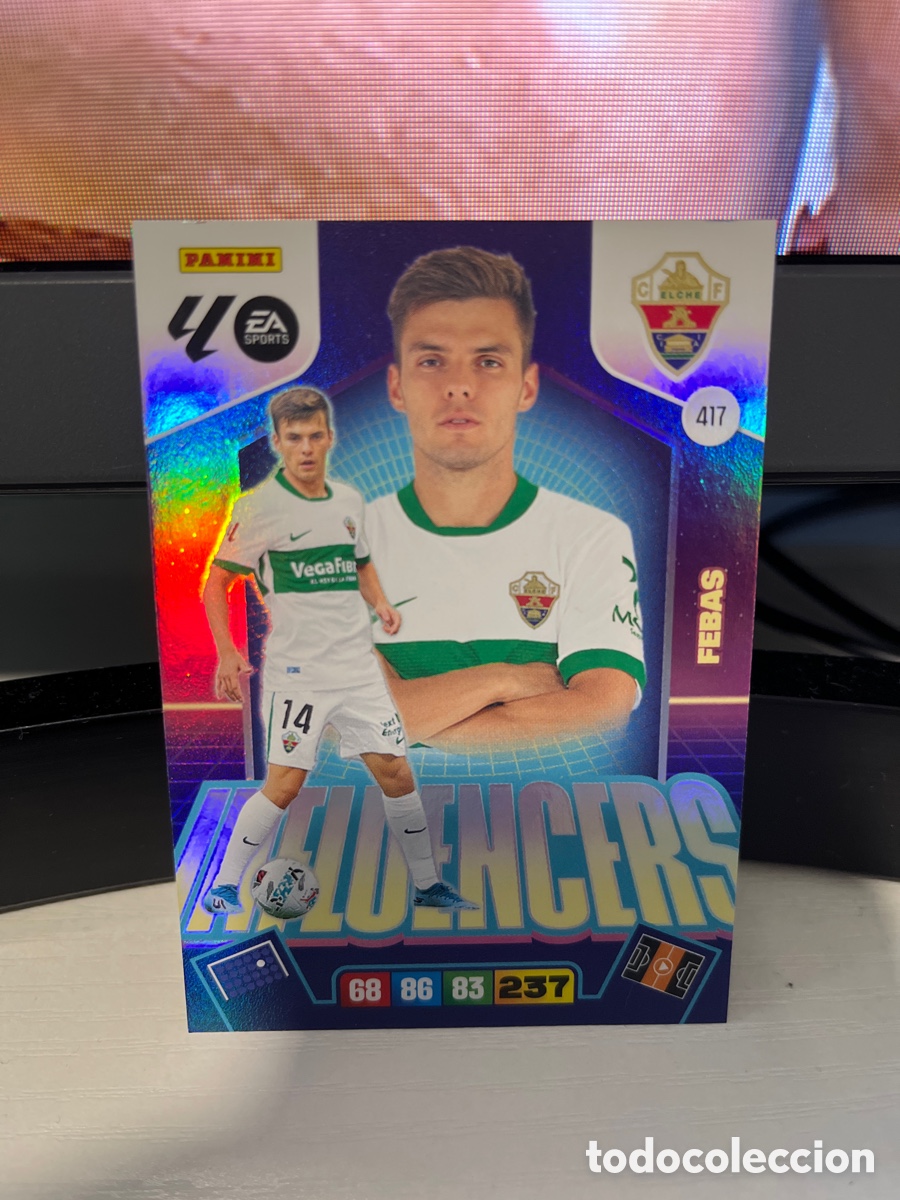 Cromos de F&uacute;tbol: Aleix febas influencers Elche Adrenalyn XL 2025/26