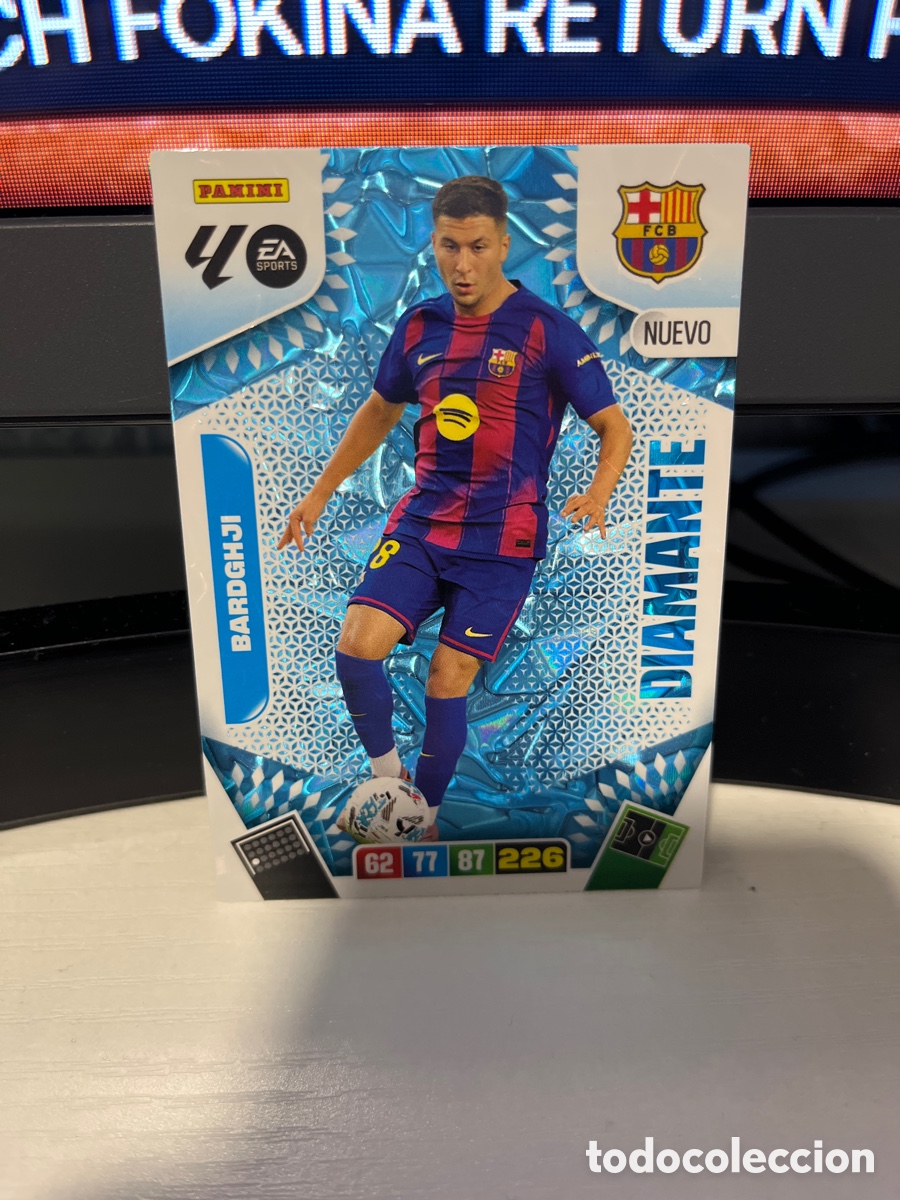 Cromos de F&uacute;tbol: Ronny bardghji Barcelona diamante nuevo adrenalyn XL 2025/26