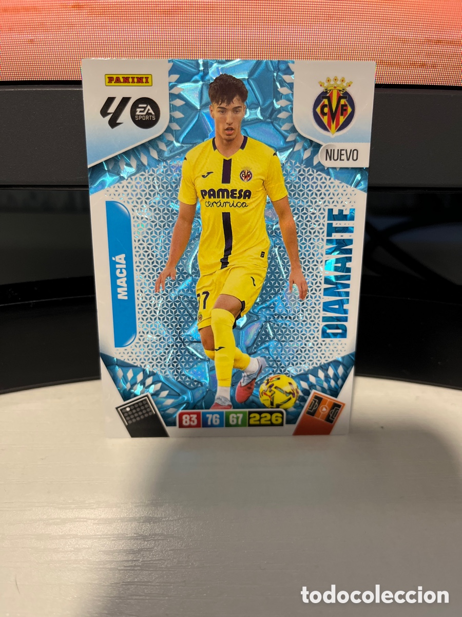 Cromos de F&uacute;tbol: Maci&aacute; diamante nuevo Villarreal adrenalyn XL 2025/26