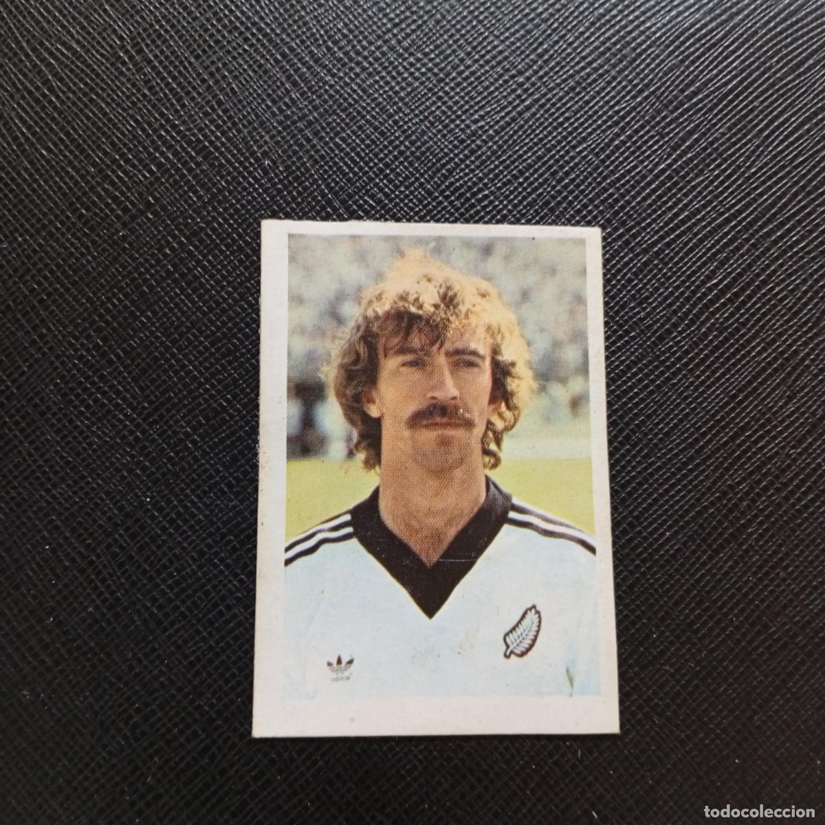 Cromos de F&uacute;tbol: 232 GLEN DODDS NUEVA ZELANDA FHER ESPA&Ntilde;A MUNDIAL 1982 CROMO FUTBOL 82 - DESPEGADO - A109 PG307