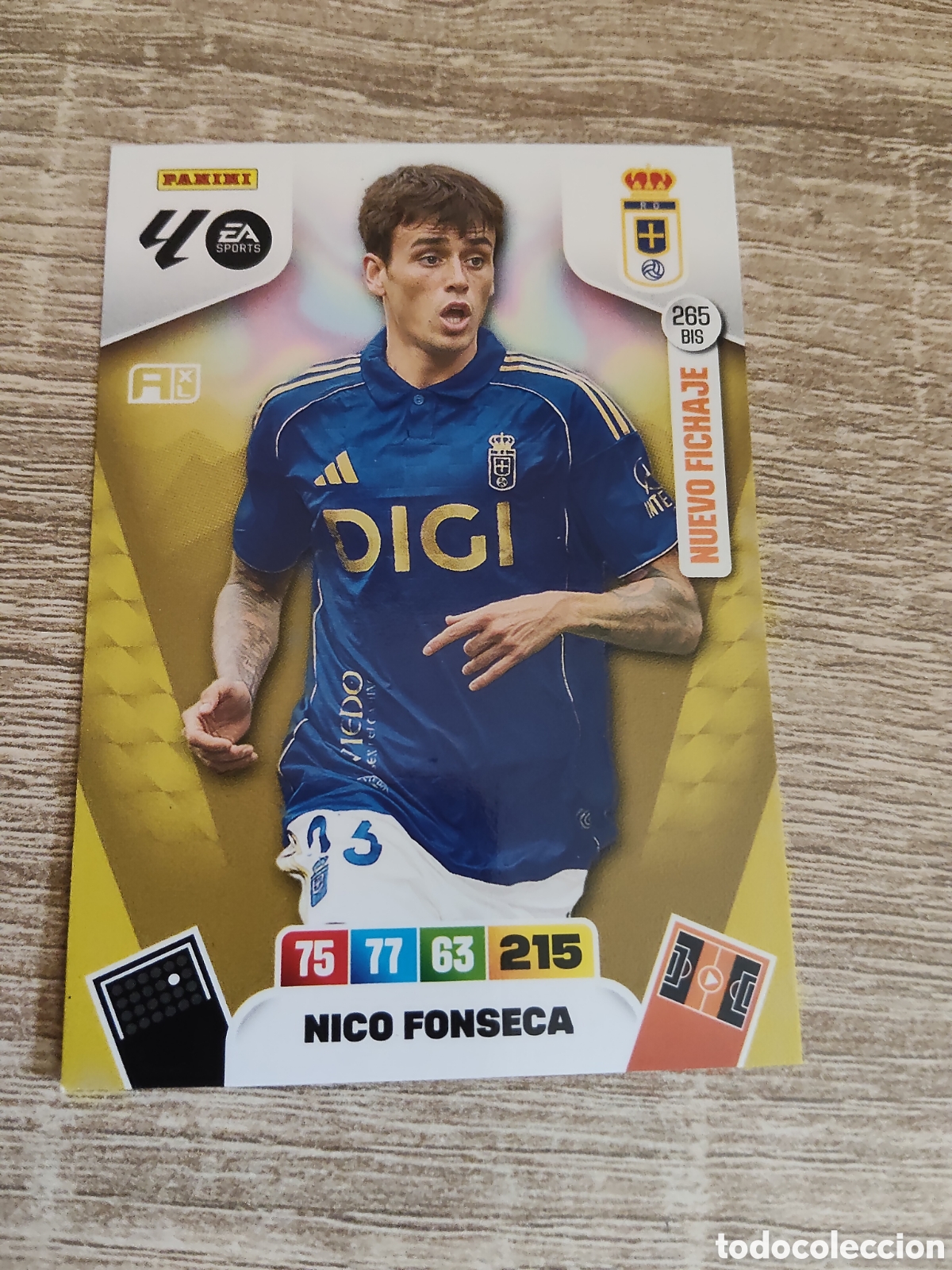 Cartes &agrave; collectionner de Football: Panini Adrenalyn 2025 2026 25 26 265 bis Nico Fonseca Oviedo