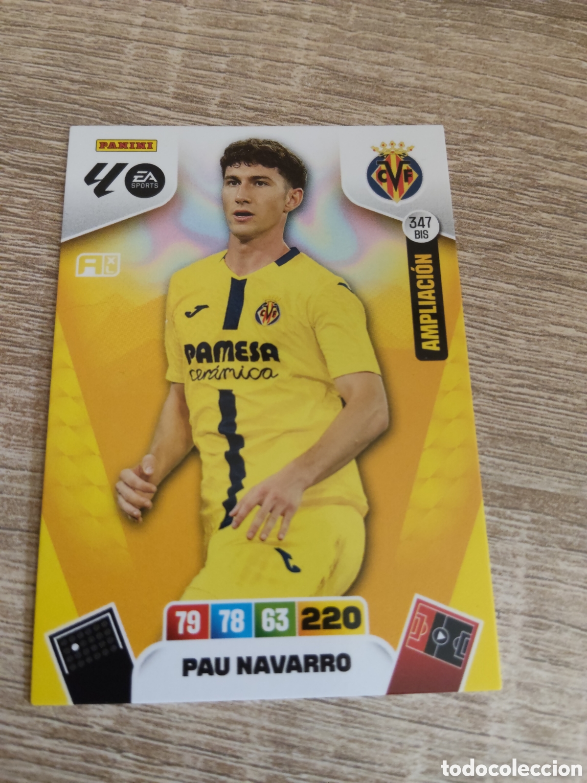 Cromos de F&uacute;tbol: Panini Adrenalyn 2025 2026 25 26 347 Pau Navarro Villarreal