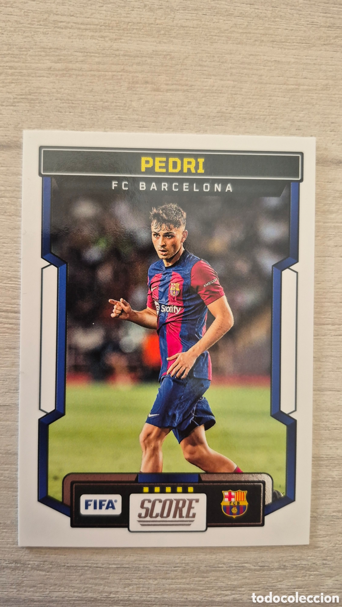 Cromos de F&uacute;tbol: N&deg;92 FC Barcelona Pedri Panini-Score Fifa Soccer 23/24