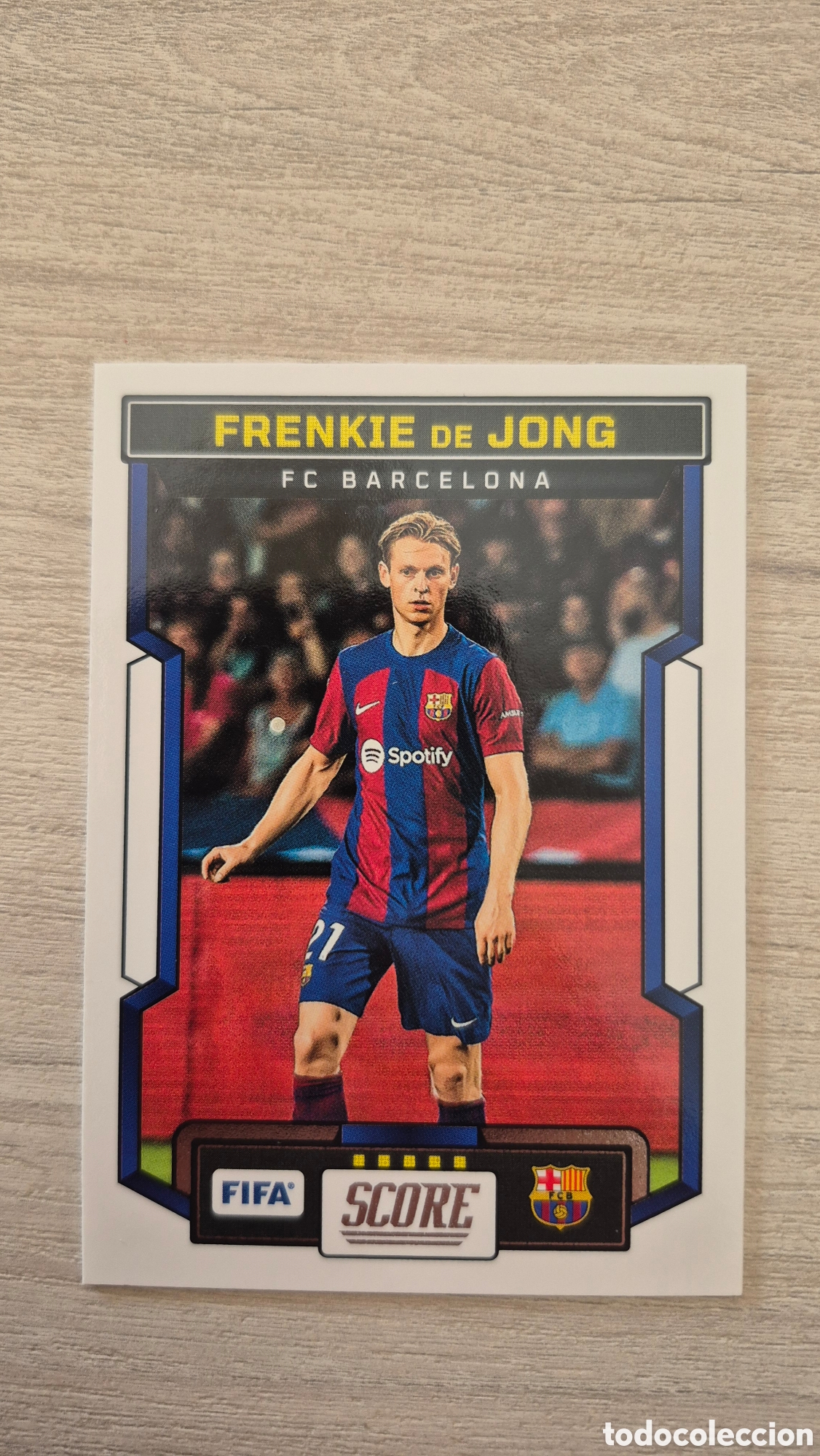 Cromos de Futebol: N&deg;94 FC Barcelona Frenkie De Jong Panini-Score FIFA Soccer 23/24