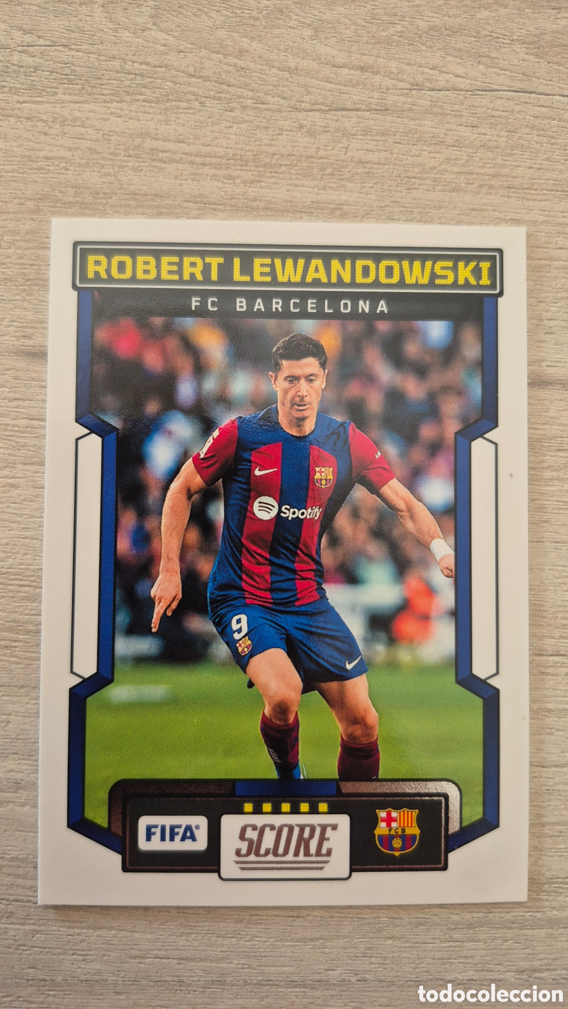 Cromos de F&uacute;tbol: N&deg;88 FC Barcelona Robert Lewandowski Panini-Score FIFA Soccer 23/24