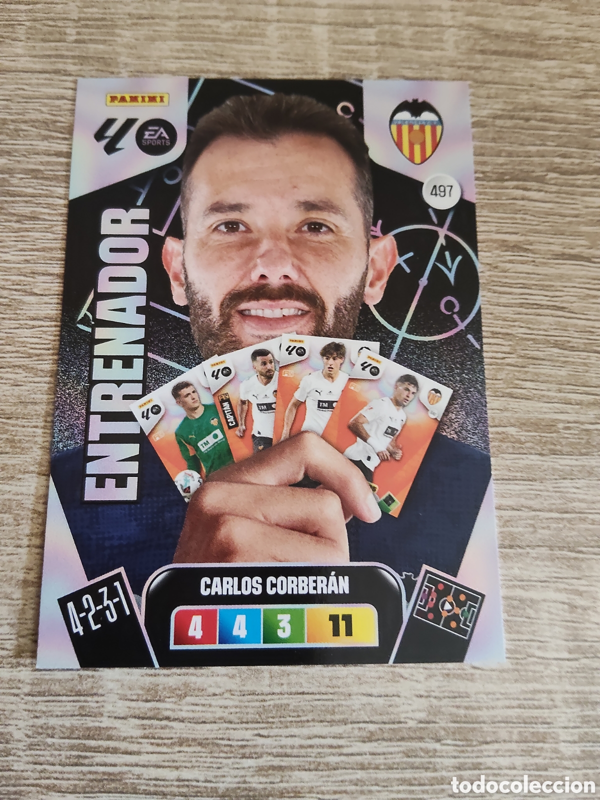Cromos de F&uacute;tbol: Panini Adrenalyn 2025 2026 25 26 497 Carlos Corber&aacute;n Valencia