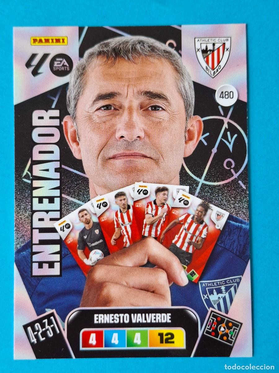 Cromos de F&uacute;tbol: Entrenador #480 ERNESTO VALVERDE (Athletic) - Adrenalyn XL LaLiga 2025-26