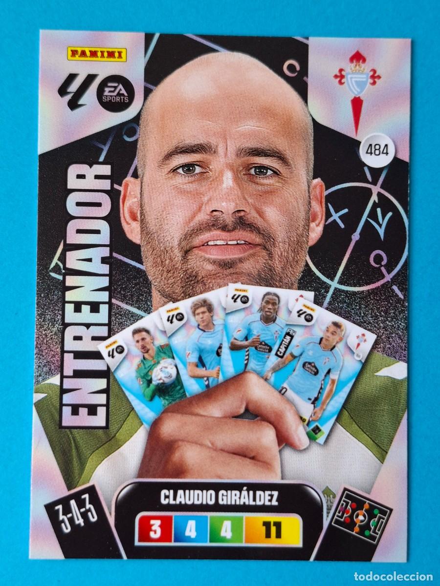 Cromos de F&uacute;tbol: Entrenador #484 CLAUDIO GIR&Aacute;LDEZ (Celta) - Adrenalyn XL LaLiga 2025-26