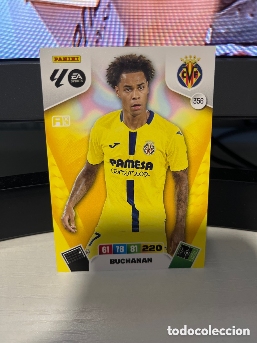 Cromos de F&uacute;tbol: Buchanan Villarreal adrenalyn XL 2025/26