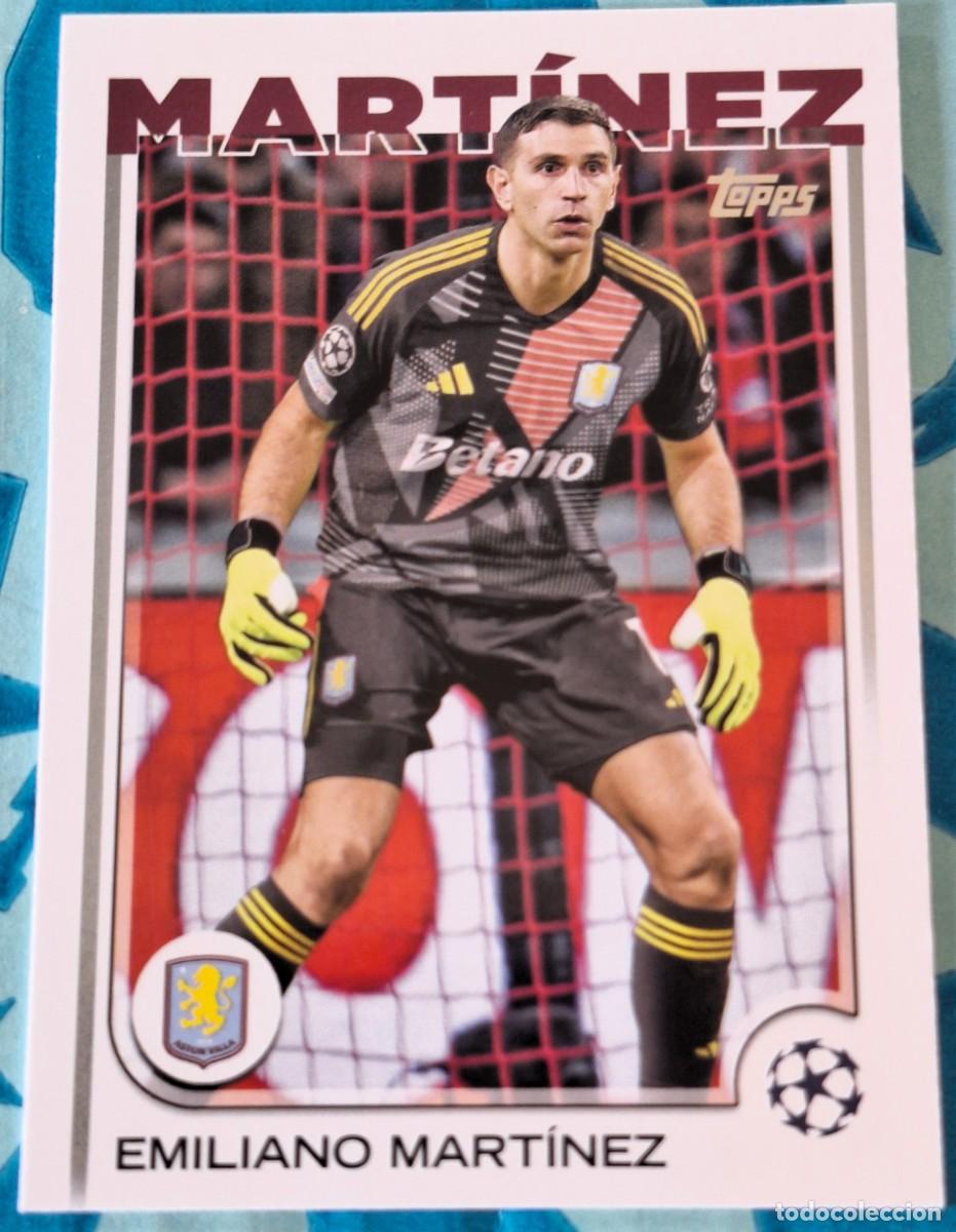 Cromos de F&uacute;tbol: Emiliano Martinez Aston Villa Topps Champions League Soccer