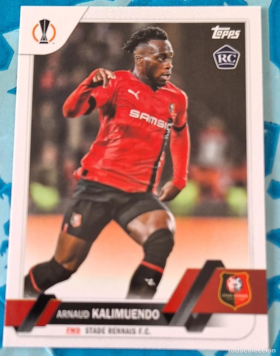 Cromos de F&uacute;tbol: Arnaud Kalimuendo Stade Rennais Topps Champions League Soccer