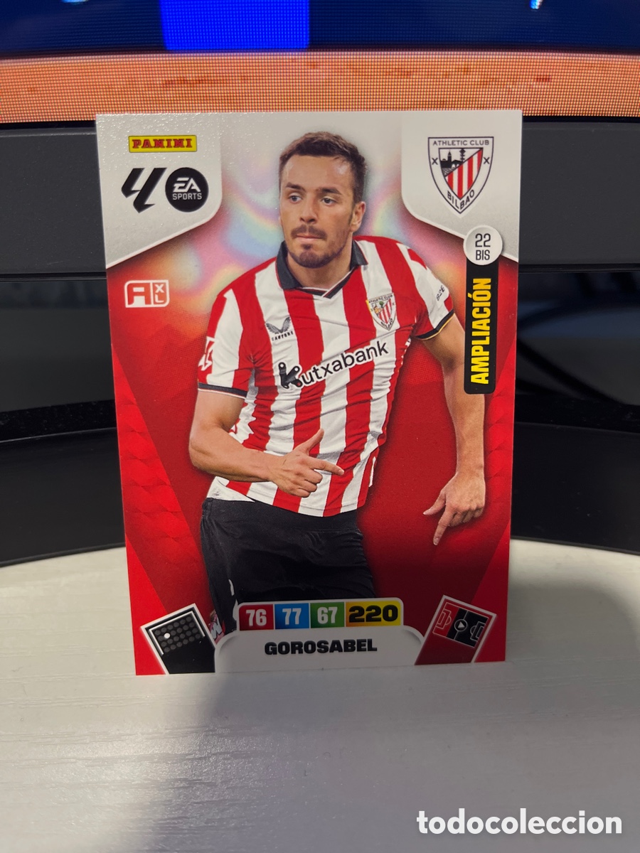 Cromos de F&uacute;tbol: Gorosabel athletic club Bilbao ampliaci&oacute;n adrenalyn XL 2025-26