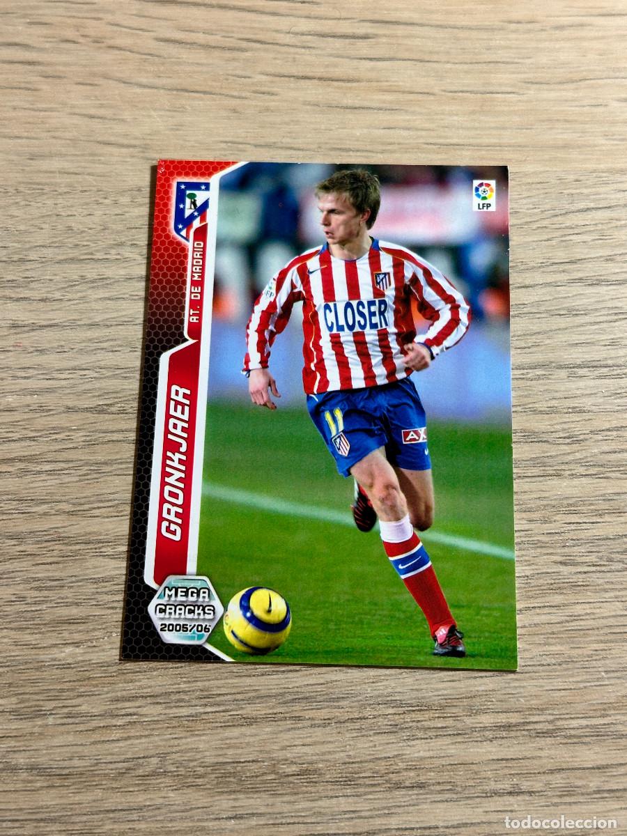 Cromos de F&uacute;tbol: GRONKJAER N&ordm; 50 ATLETICO DE MADRID 2005 2006 PANINI MEGACRACKS 05 06