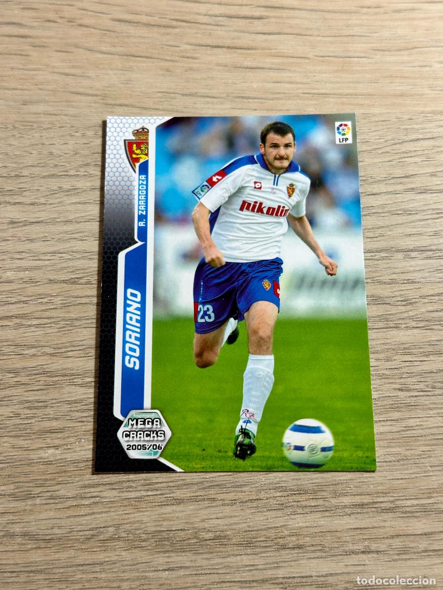 Cartes &agrave; collectionner de Football: SORIANO N&ordm; 354 ZARAGOZA 2005 2006 PANINI MEGACRACKS 05 06