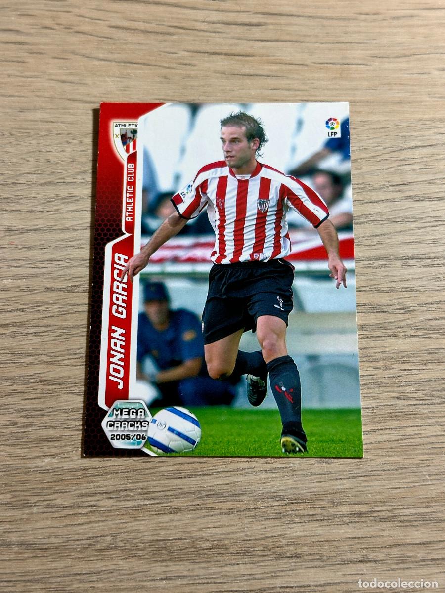 Cromos de F&uacute;tbol: JONAN GARCIA N&ordm; 33 ATHLETIC CLUB 2005 2006 PANINI MEGACRACKS 05 06