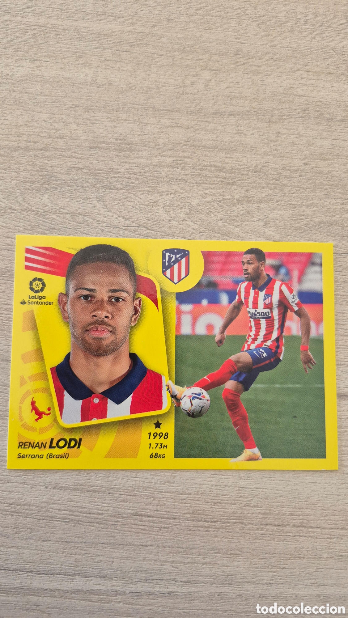 Cromos de F&uacute;tbol: N&deg;11B Atl&eacute;tico de Madrid Lodi Liga Este 21/22