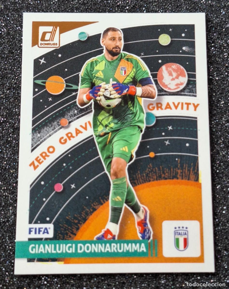 Cromos de F&uacute;tbol: Gianluigi Donnarumma Italia Panini Donruss Soccer Zero Gravity