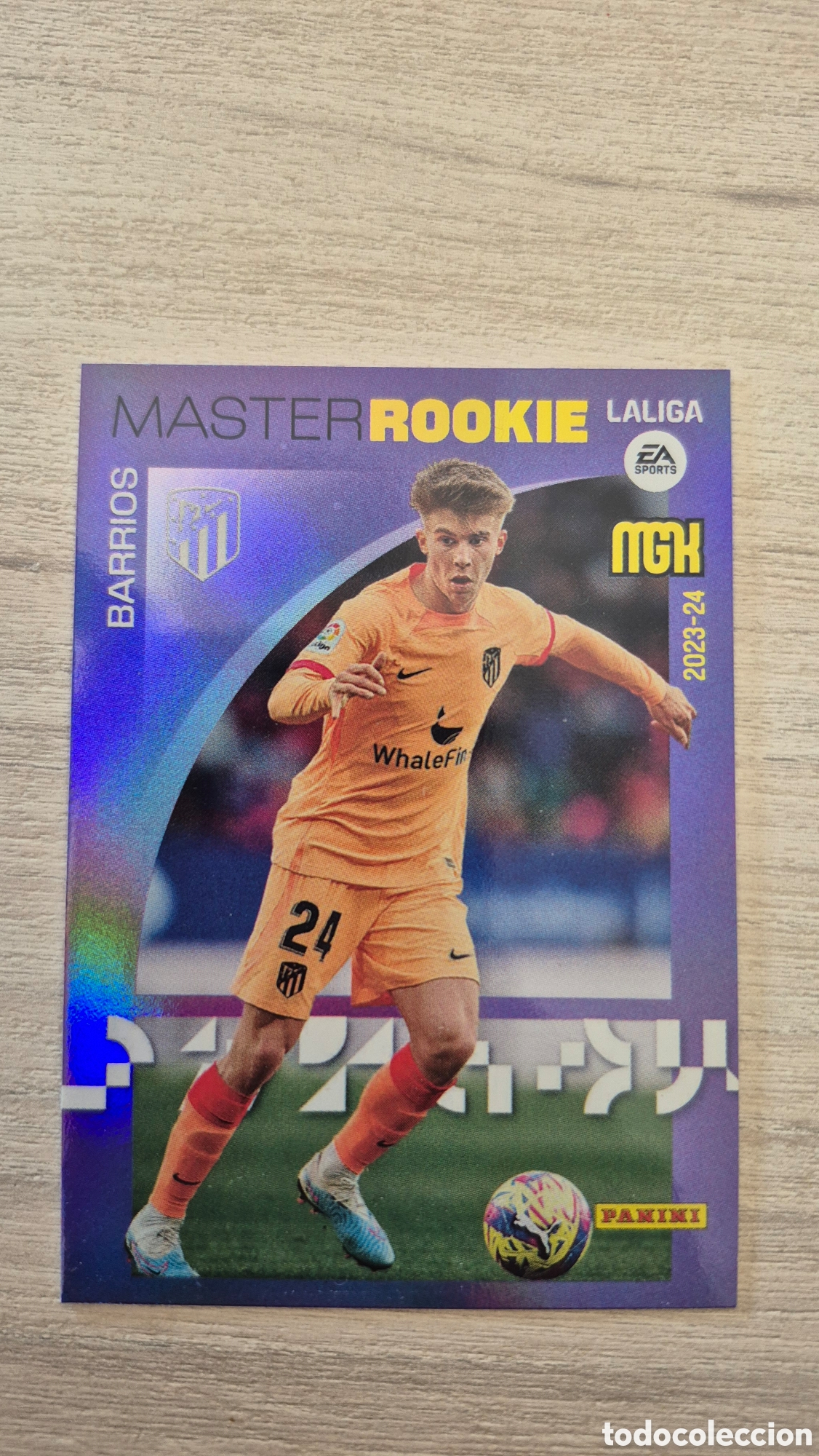 Cromos de F&uacute;tbol: N&deg;413 Master Rookie Barrios Megacracks 23/24