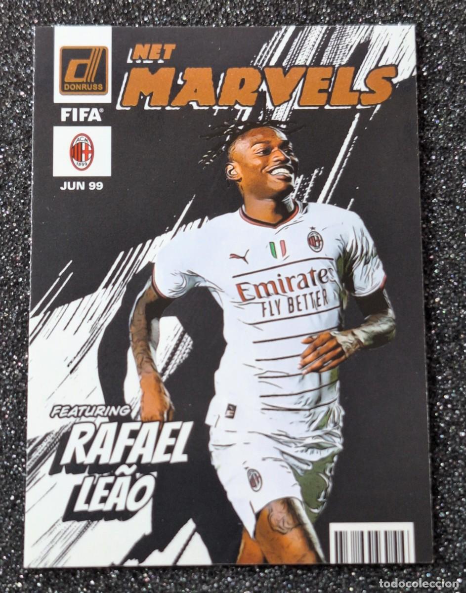 Cromos de F&uacute;tbol: Rafael Leao Ac Milan Panini Donruss Soccer Net Marvels
