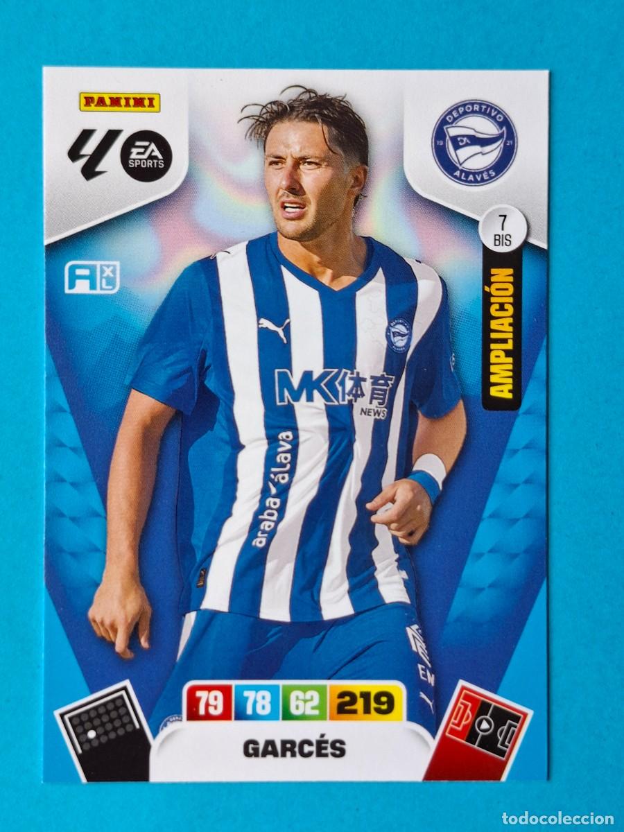 Cromos de F&uacute;tbol: Ampliaci&oacute;n #007BIS GARC&Eacute;S (Alav&eacute;s) - Adrenalyn XL LaLiga 2025-26