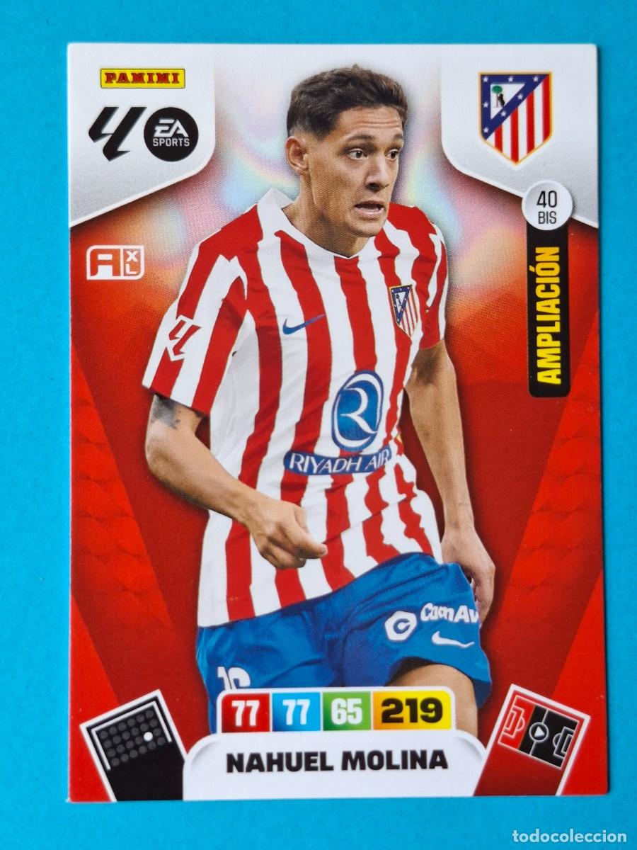 Cromos de F&uacute;tbol: Ampliaci&oacute;n #040BIS NAHUEL MOLINA (Atl&eacute;tico Madrid) - Adrenalyn XL LaLiga 2025-26