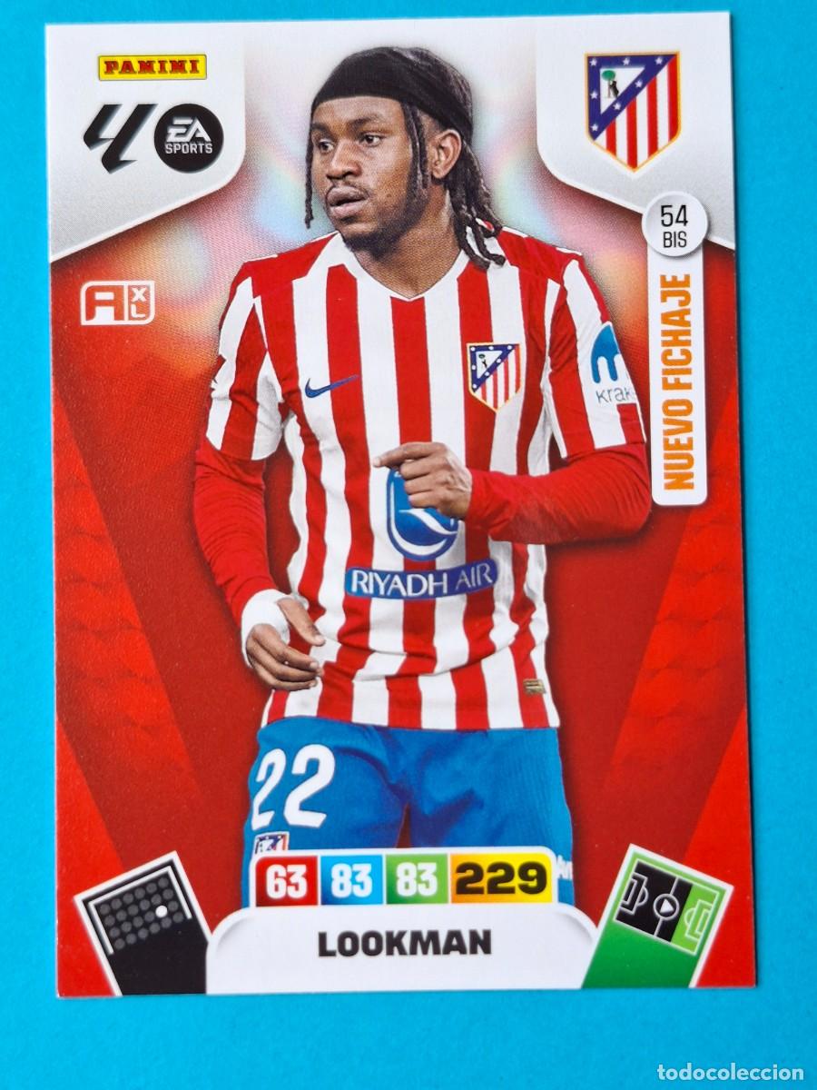 Fu&szlig;ball-Sticker: Nuevo Fichaje #054BIS LOOKMAN (Atl&eacute;tico Madrid) - Adrenalyn XL LaLiga 2025-26