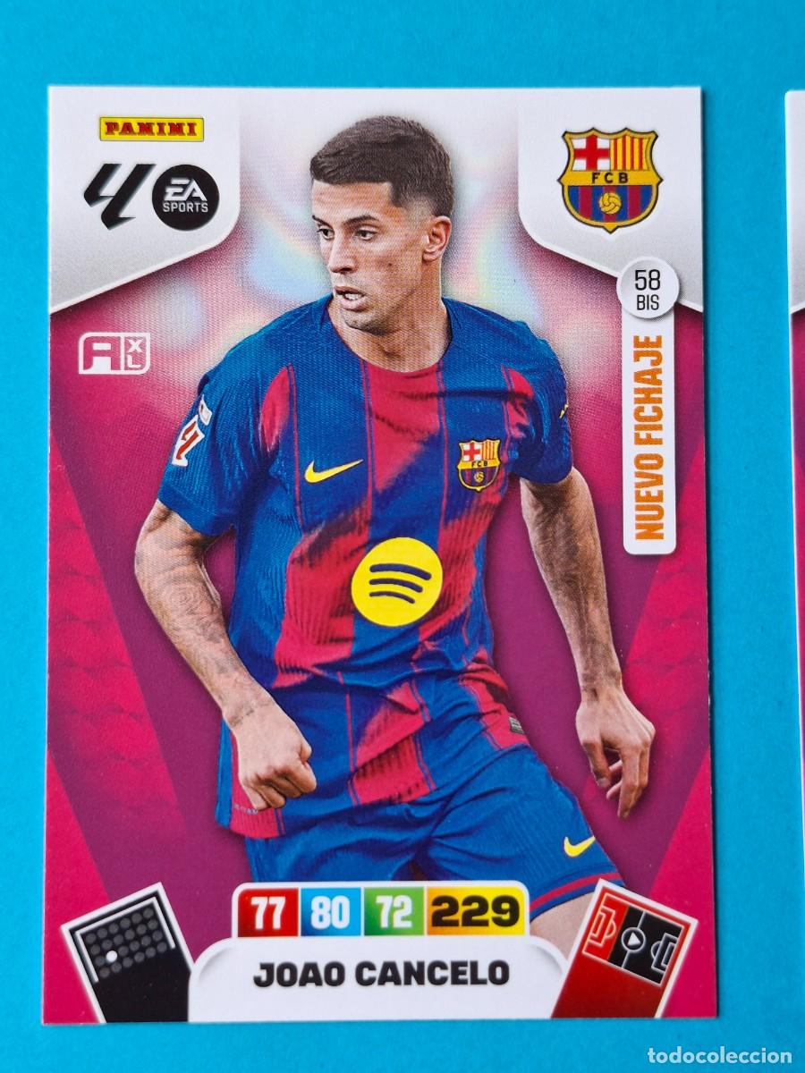 Fu&szlig;ball-Sticker: Nuevo Fichaje #058BIS JOAO CANCELO (FC Barcelona) - Adrenalyn XL LaLiga 2025-26
