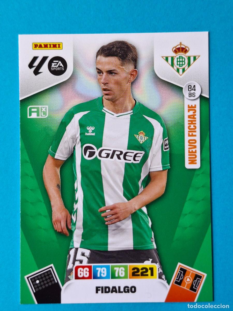 Fu&szlig;ball-Sticker: Nuevo Fichaje #084BIS FIDALGO (Betis) - Adrenalyn XL LaLiga 2025-26