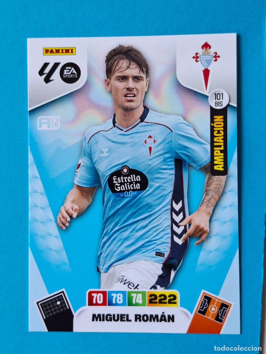 Fu&szlig;ball-Sticker: Ampliaci&oacute;n #101BIS MIGUEL ROM&Aacute;N (Celta) - Adrenalyn XL LaLiga 2025-26