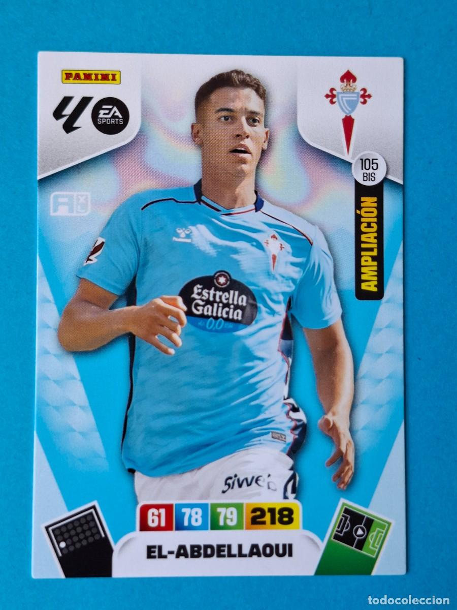 Cromos de Futebol: Ampliaci&oacute;n #105BIS EL-ABDELLAOUI (Celta) - Adrenalyn XL LaLiga 2025-26