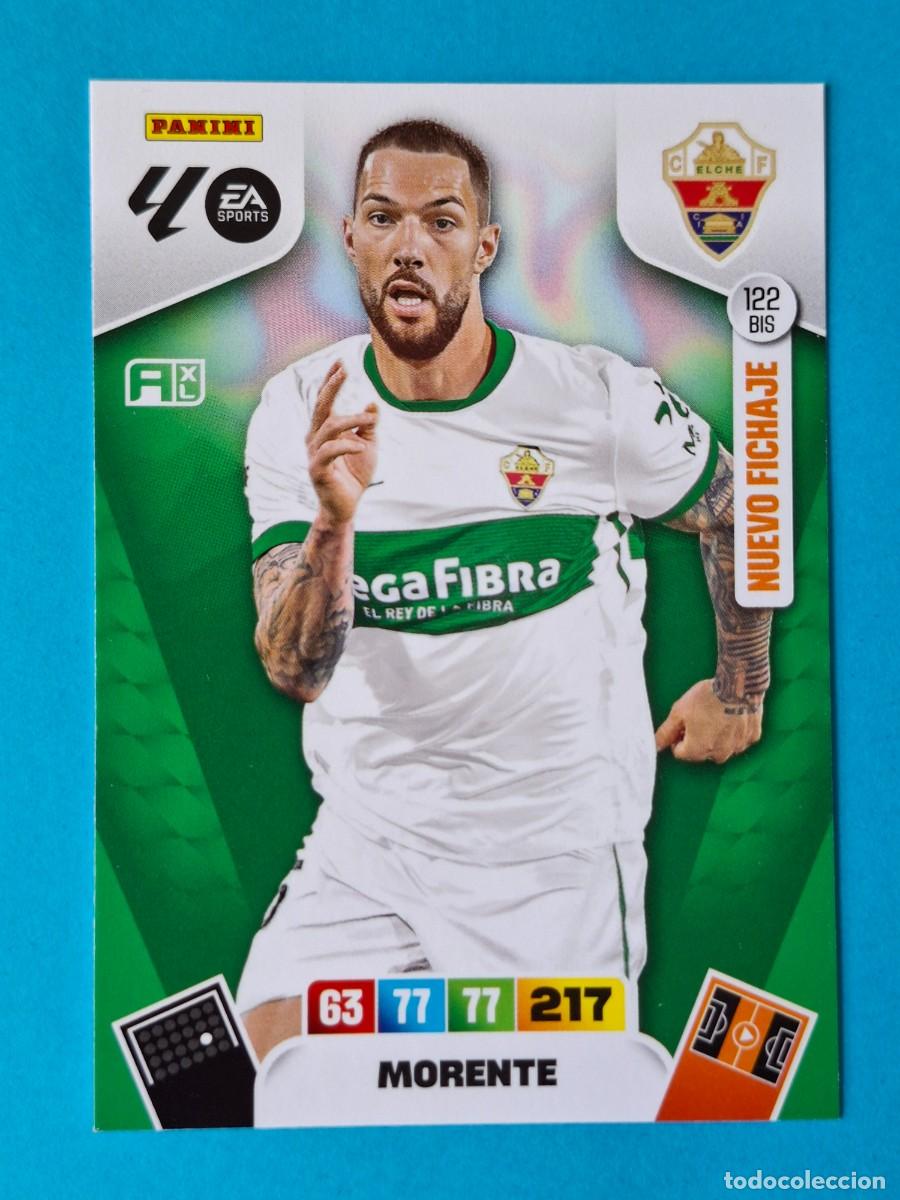 Figurine di Calcio: Nuevo Fichaje #122BIS MORENTE (Elche) - Adrenalyn XL LaLiga 2025-26